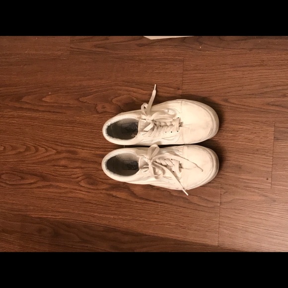 White vans old skools size 11.5 - Picture 3 of 3